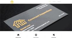 Desktop Screenshot of covenantinspections.com